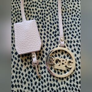 BCBG Leather strap charm
